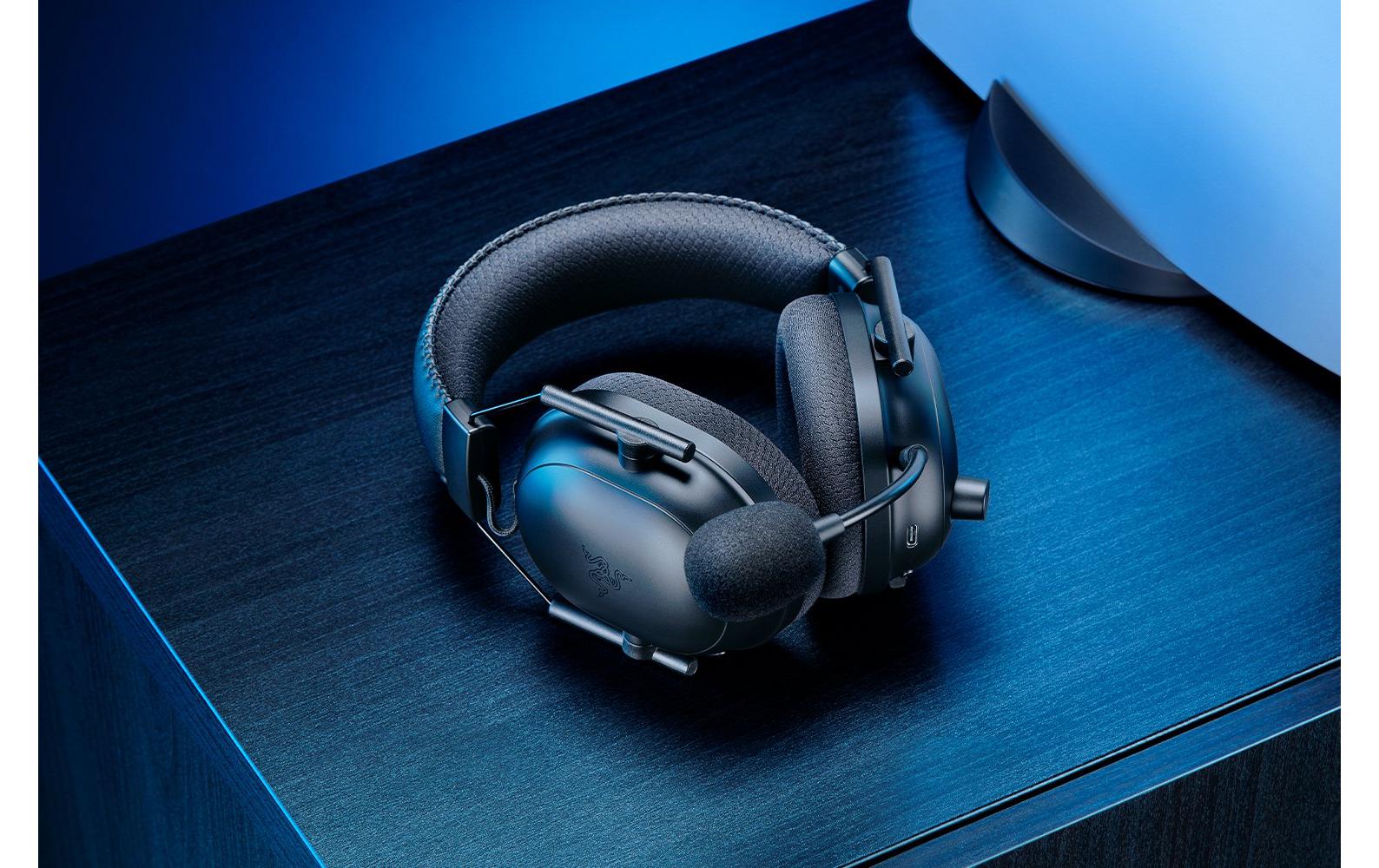 Headset BlackShark V2 Pro PlayStation Schwarz<br>Kabelloses Gaming-Headset mit abnehmbarem Mikrofon für die PlayStation