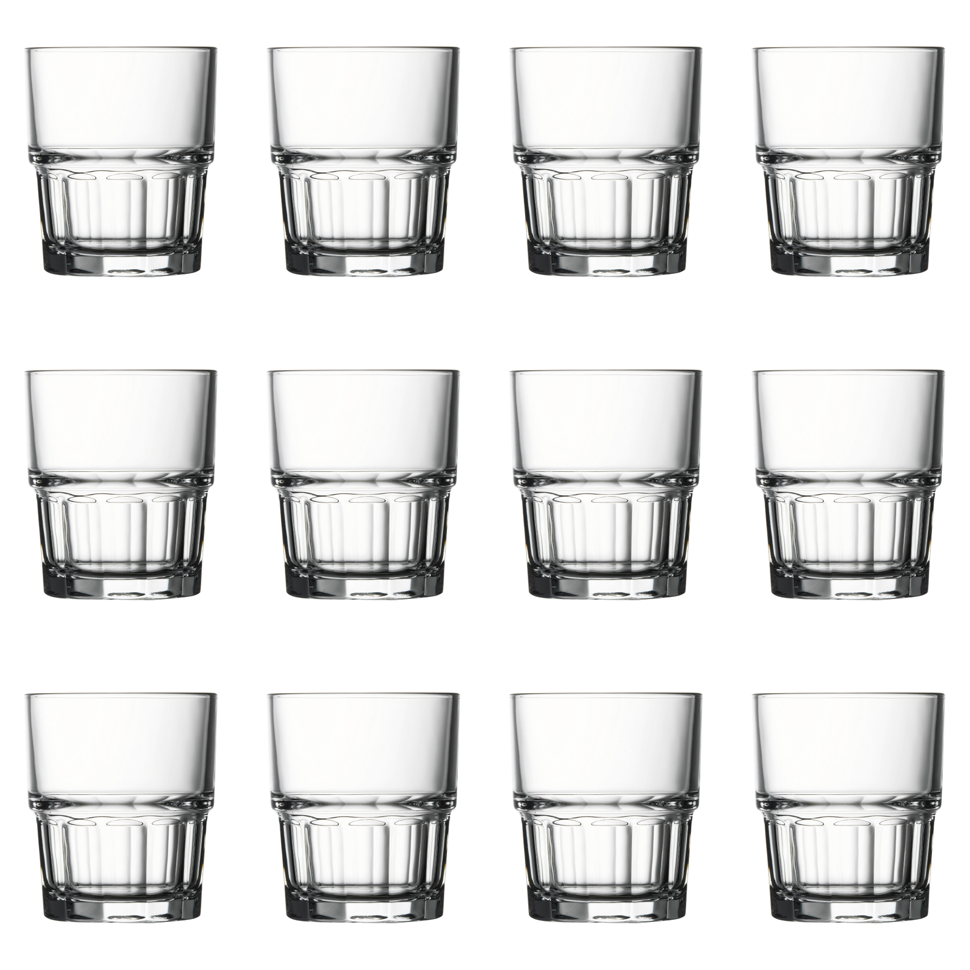 Waterglazen, Drinkglazen - Set van 12 - Next - 20 cl