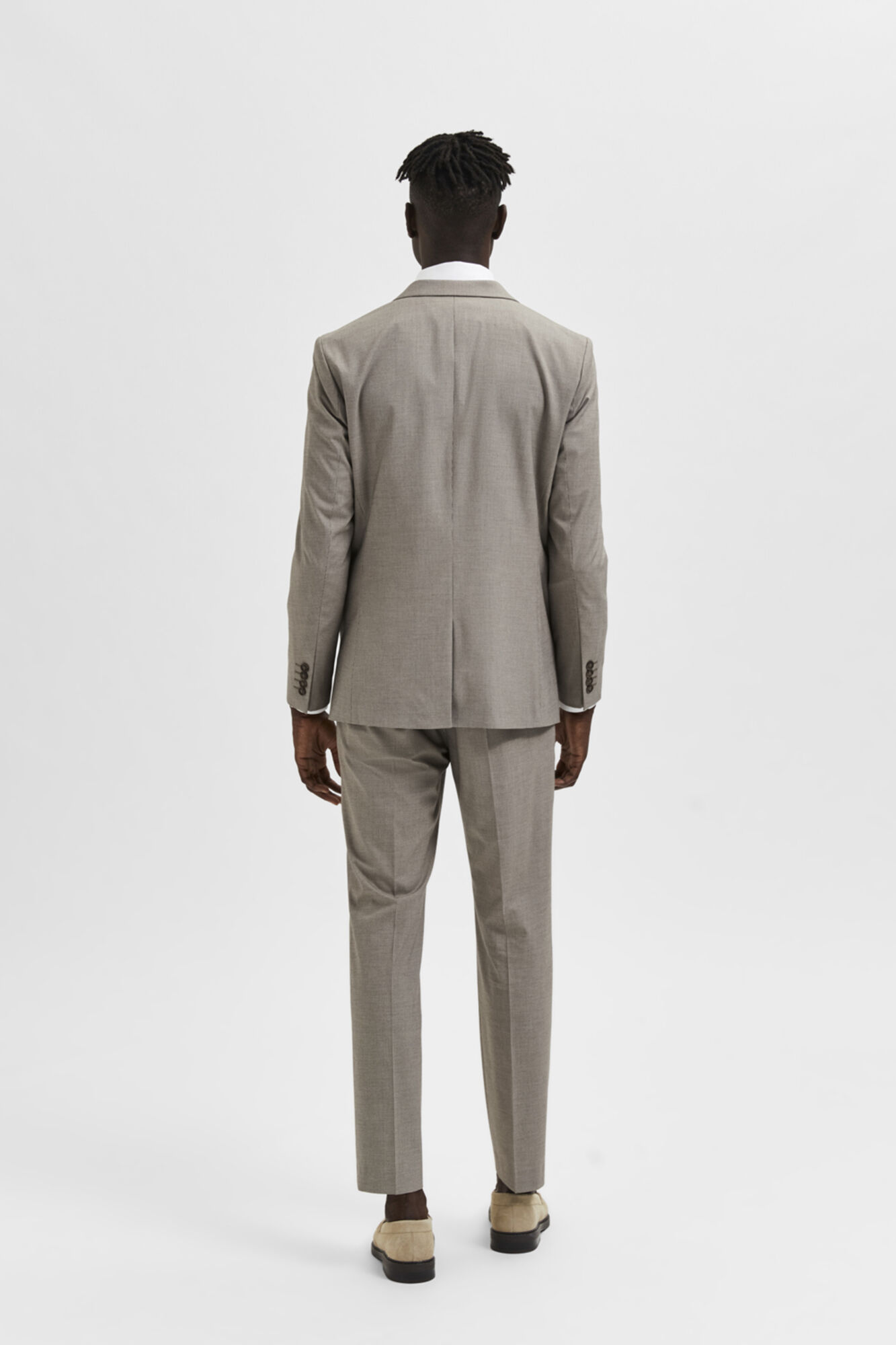 Estrutura americana slim fit - Marrón