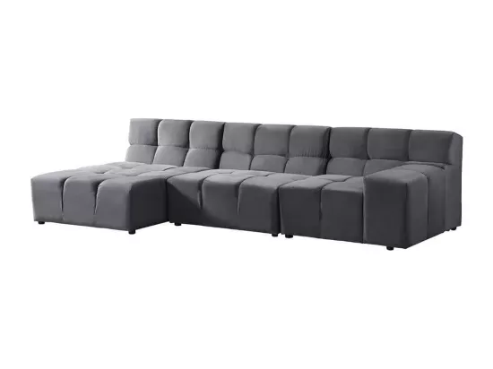 HOME DELUXE Canapé modulable ORLENA - M Anthracite