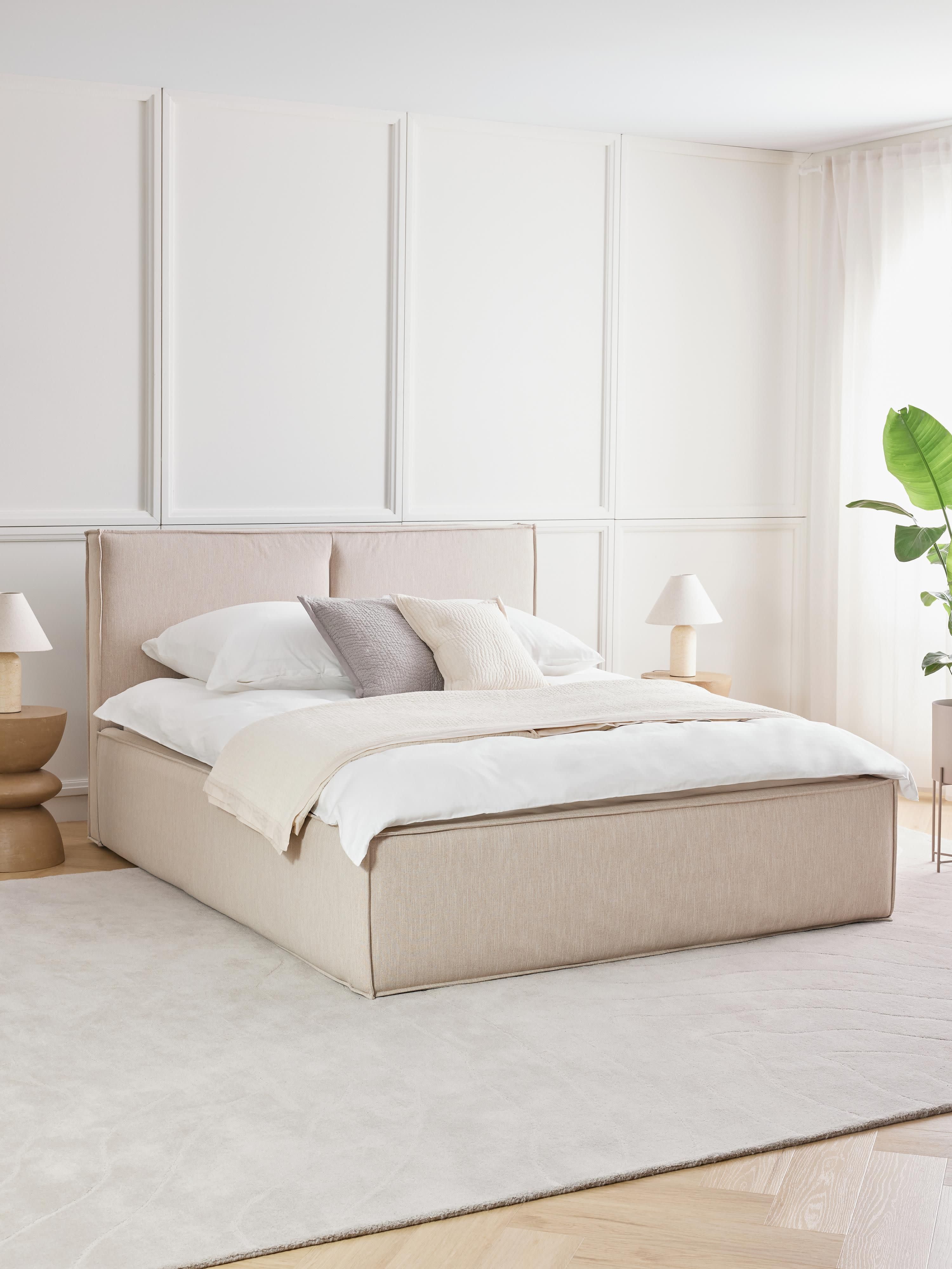 Gestoffeerd bed Dream