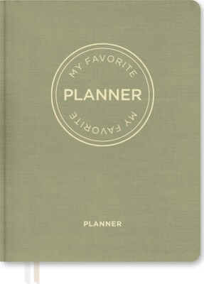 My Favorite Planner - Kalender 2024 - Dateret - Lys Grøn