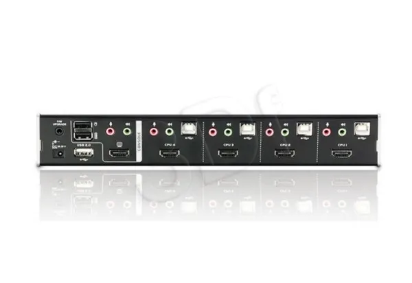 ATEN CubiQ CS1794 USB 2.0 HDMI KVMP Switch - KVM / audio-switch - 4 x KVM / audio - 1 lokalbruger - desktop