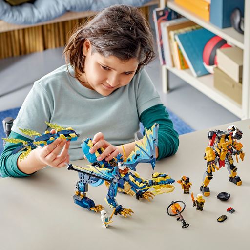 LEGO Ninjago Elementdrage Mod Kejserinde-Kamprobotten - 71796