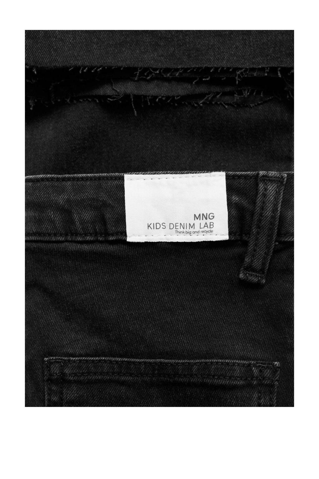 Mango Kids flared jeans black denim