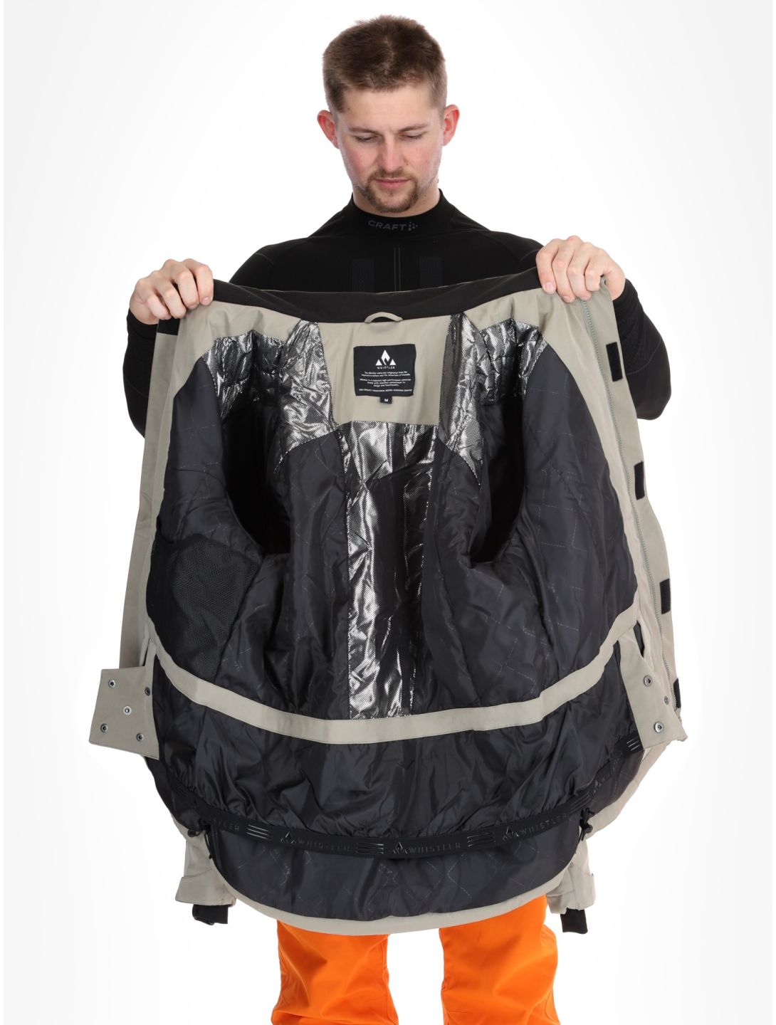 Carbon ski-jas heren