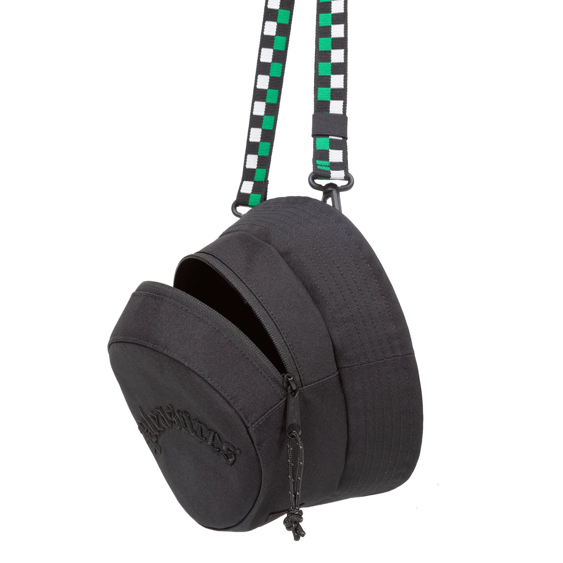 Bucket Crossbody Pleasures Embroidery Black