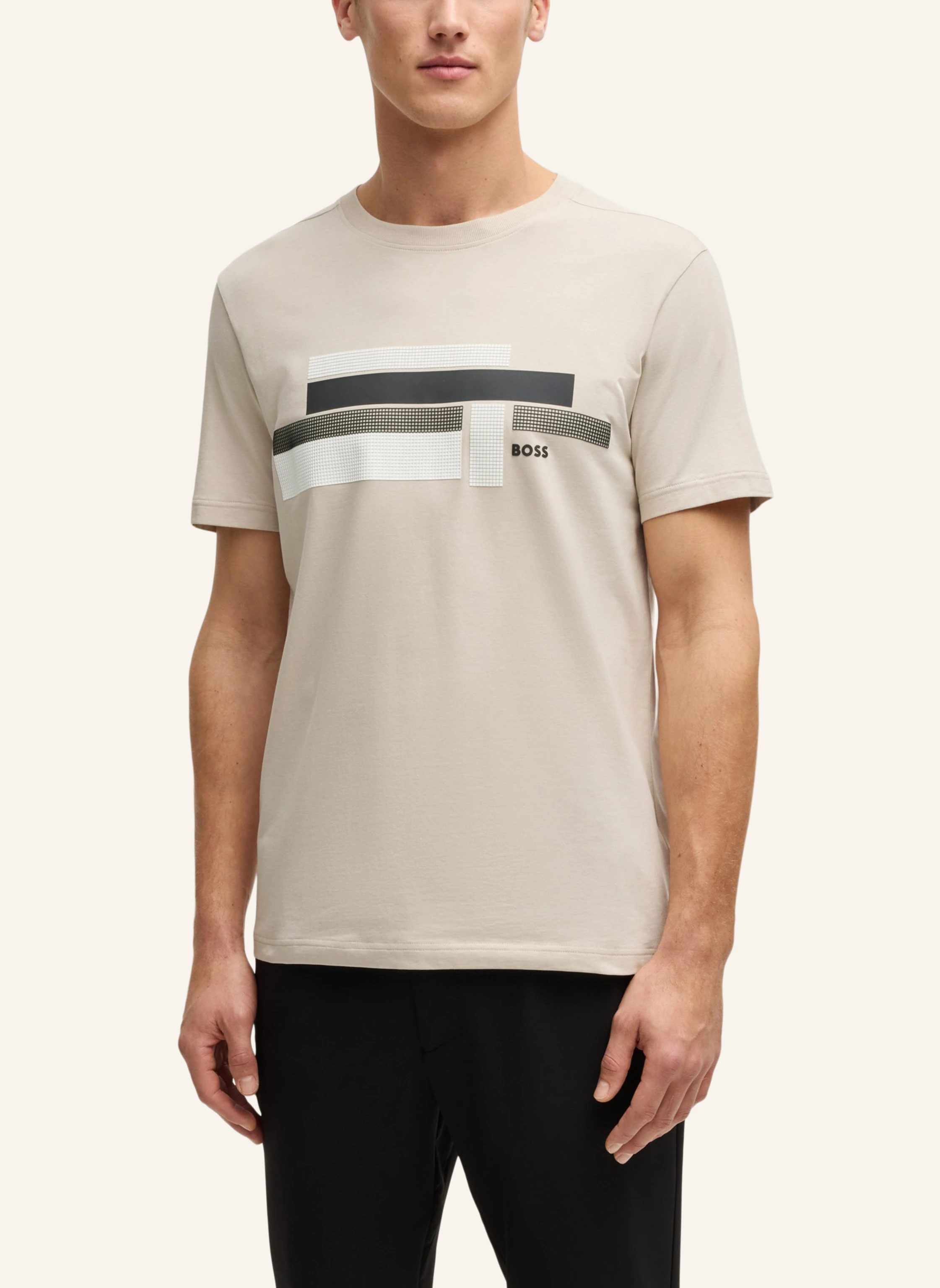 BOSS T-Shirt TEE GLAMPING Relaxed Fit