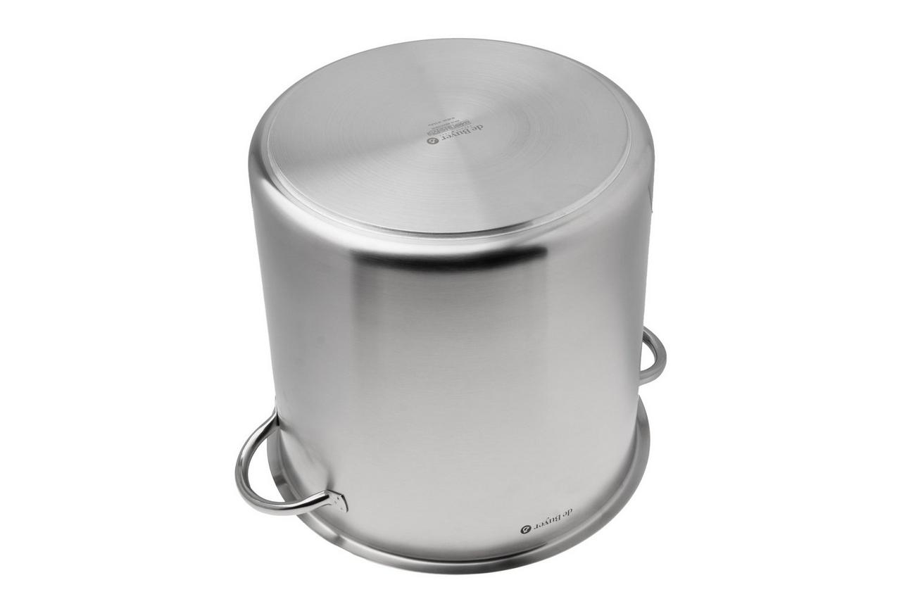 de Buyer Prim’Appety 3507.32 hoge soeppan zonder deksel, 32 cm, 24L