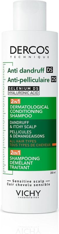 Vichy Dercos - 2in1 Anti-roos Shampoo + Conditioner - Alle Haartypes - 200ml