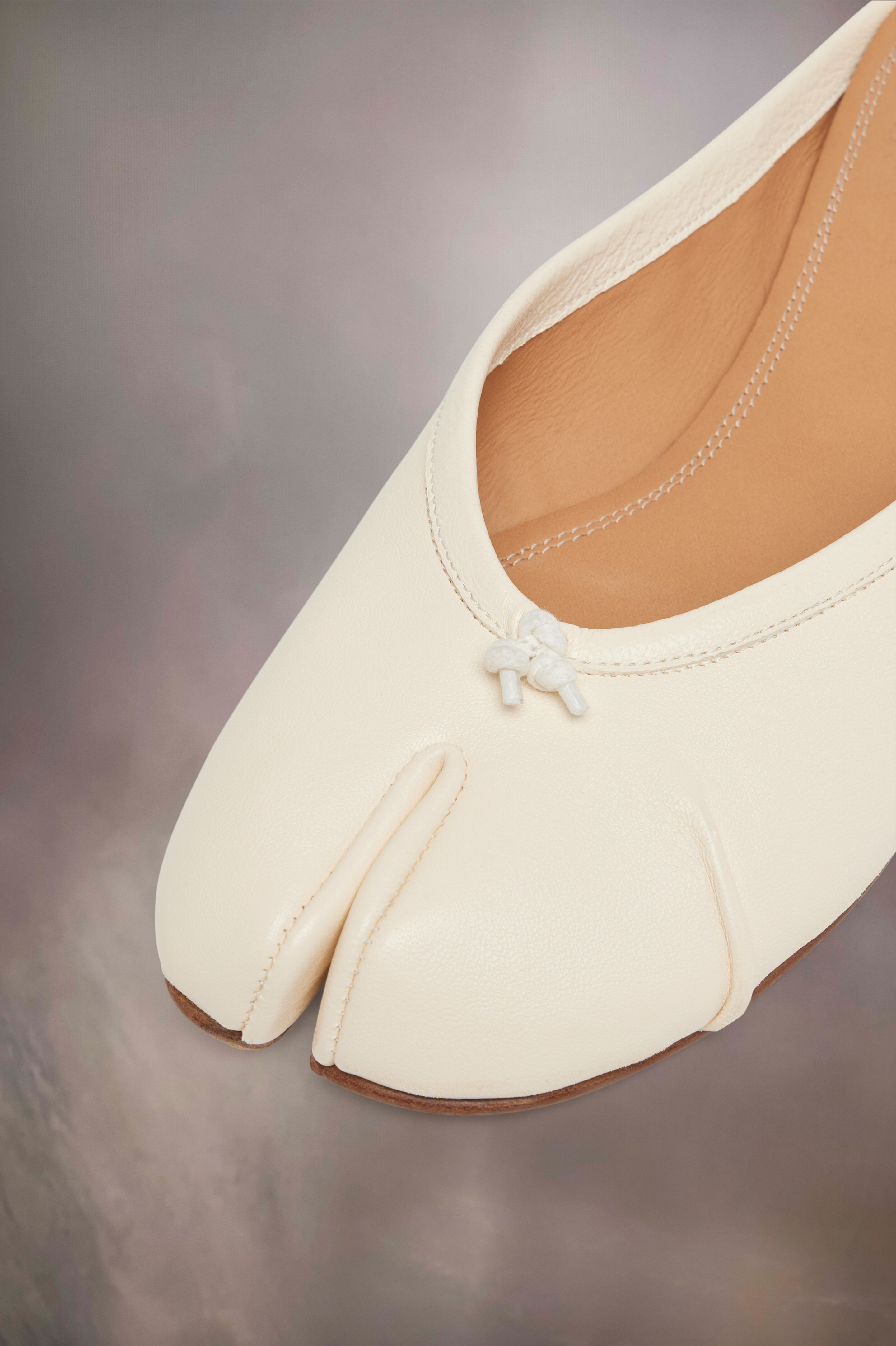 TABI BALLERINA MULE Blanc