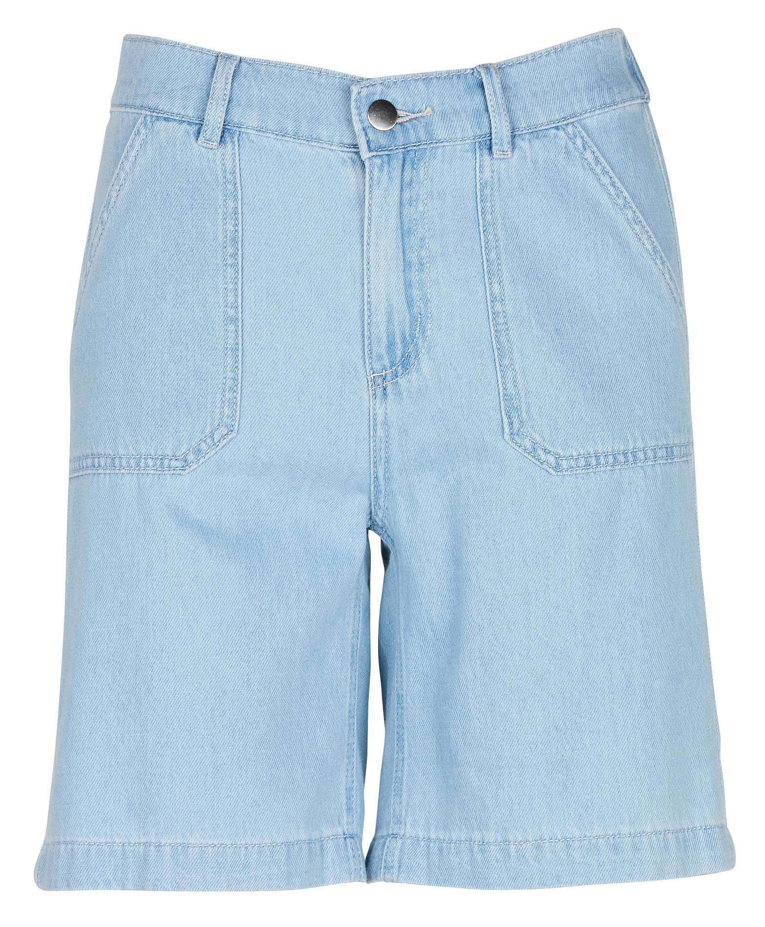 SANAE - Short jean en coton | Jean Délavé