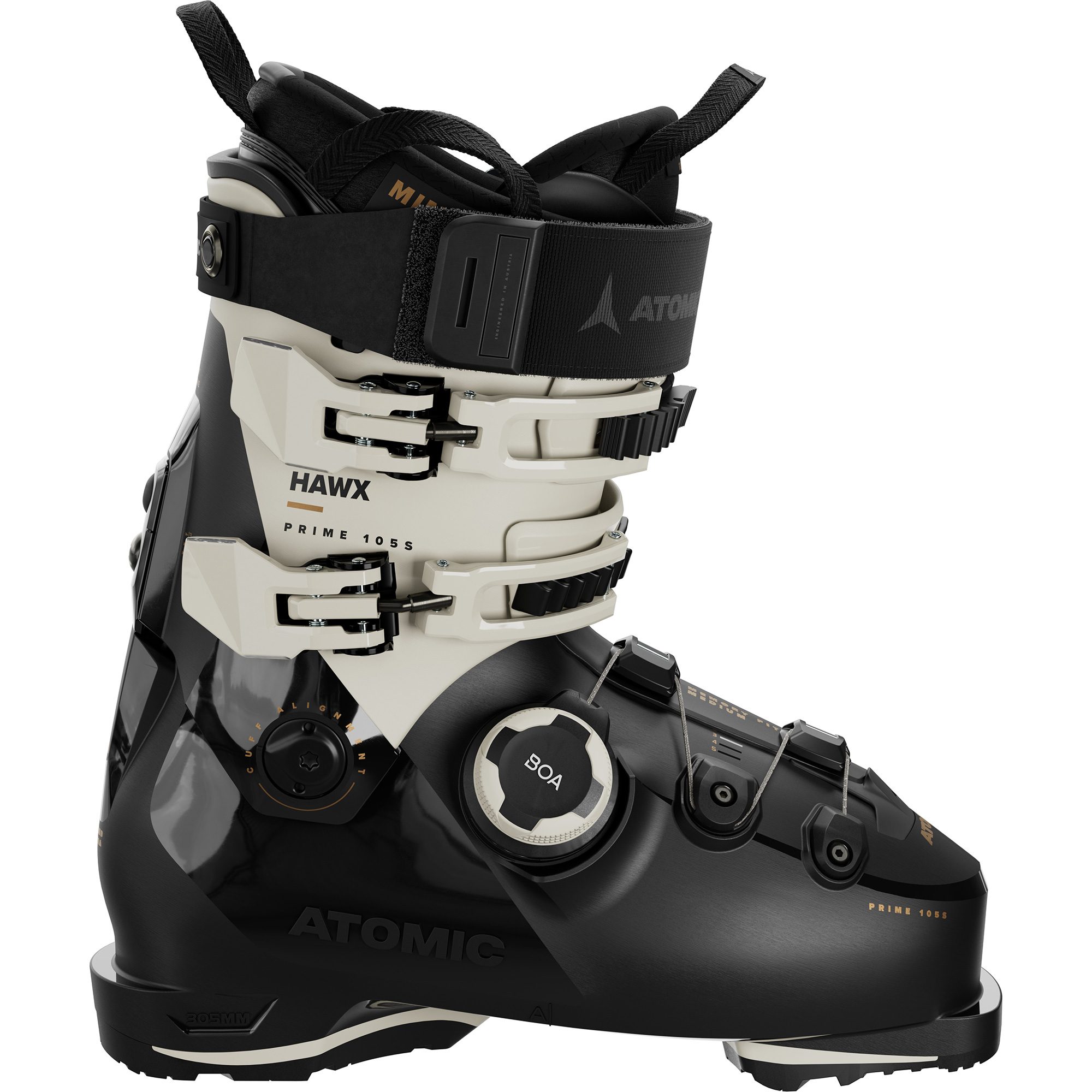 Atomic Hawx Prime 105 S W BOA® GripWalk Alpin Skischuhe Damen black stone