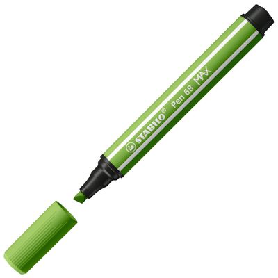 STABILO - Feutre de dessin pointe large biseautée - vert gazon