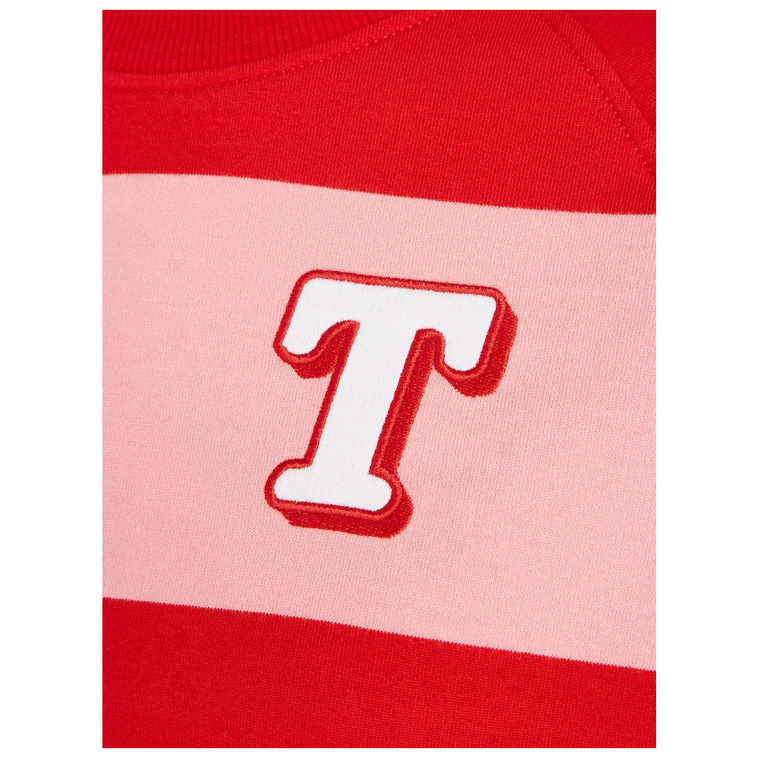 Tommy Jeans TJW RLX LETTERMAN STRP CREW EX