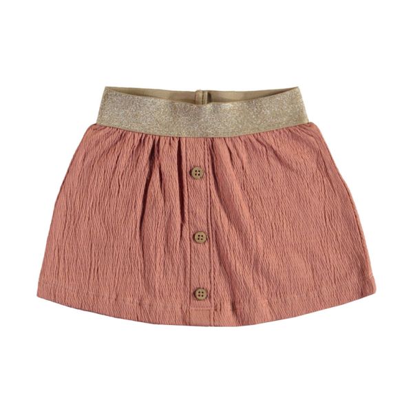 Babylook Crepe Rokje - Maat 56 - Rose Tan