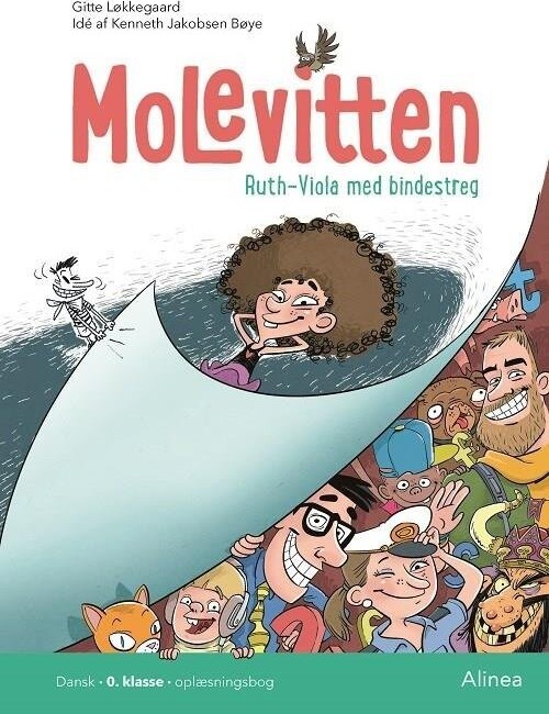 Molevitten - Ruth-Viola Med Bindestreg - Gitte Løkkegaard - Bog