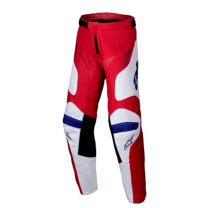 Pantalon cross Alpinestars RACER - VEIL - ENFANT - Rouge / Blanc