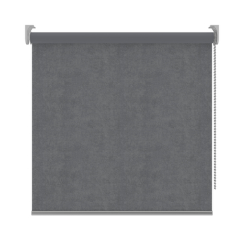 Decosol rolgordijn velvet verduisterend grijs (kleurnr. 5869) 150x190 cm (bxh)