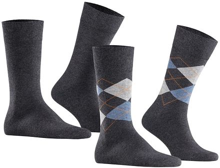 Burlington Everyday 2-Pack Antraciet 3081 21044-3081 kopen