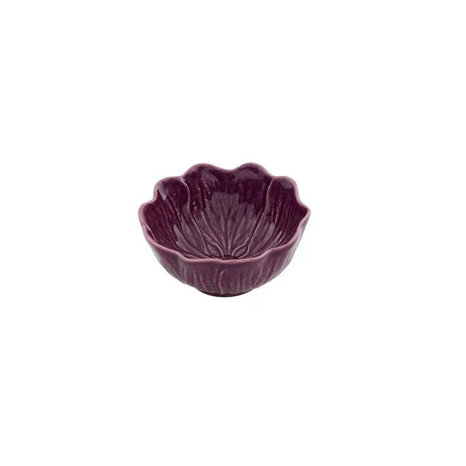 Bordallo Pinheiro  Flora skål, lilla - Ø12,5 cm.