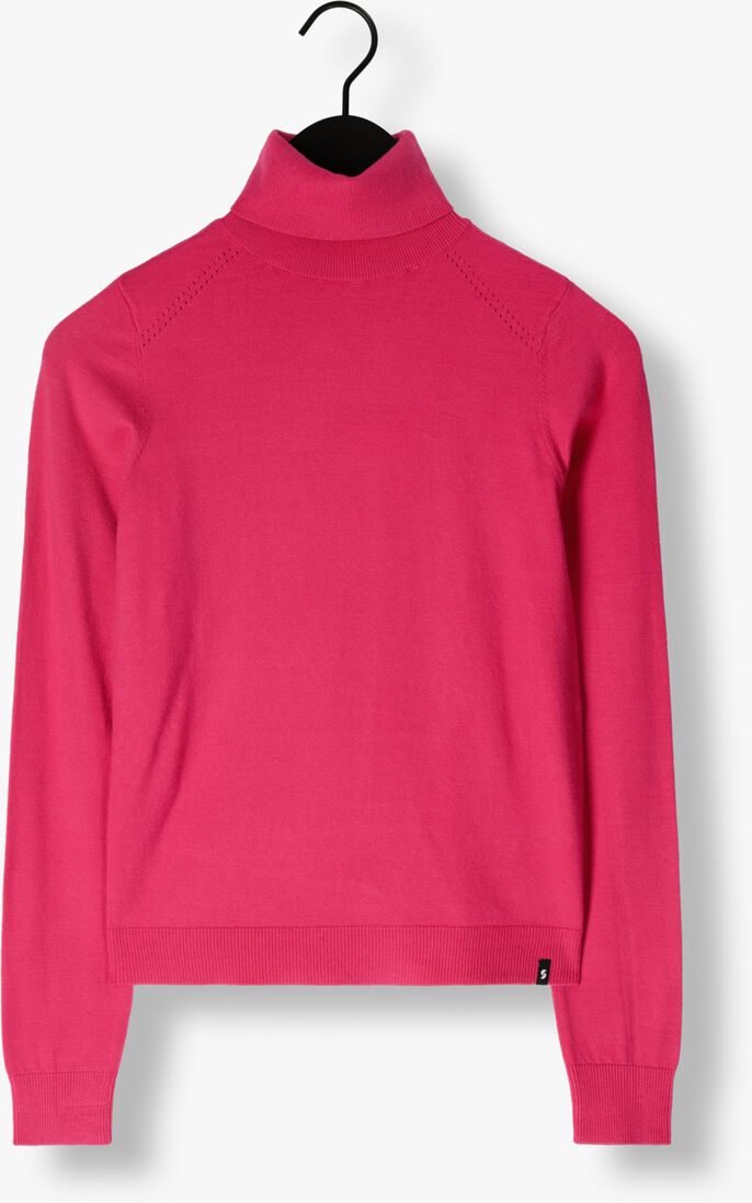 SIMPLE roze simple coltrui knit-vis-pl-nyl-23
