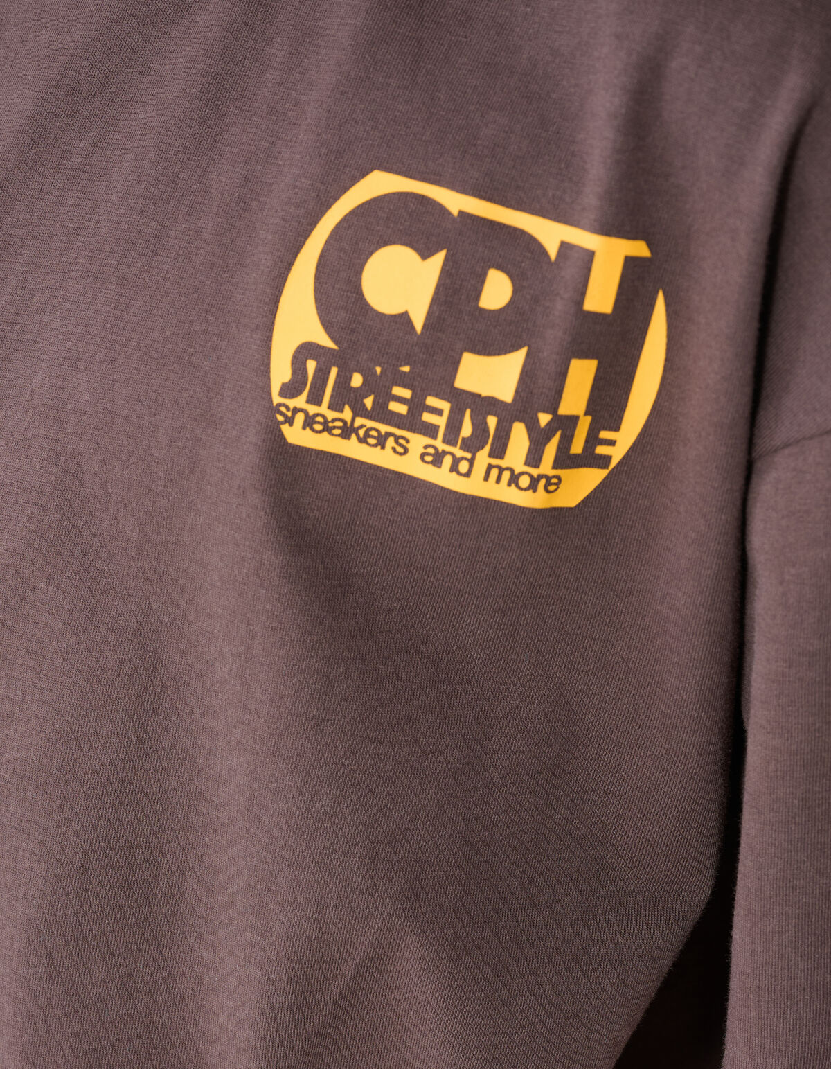 Copenhagen Artwork T-shirt Donkerbruin
