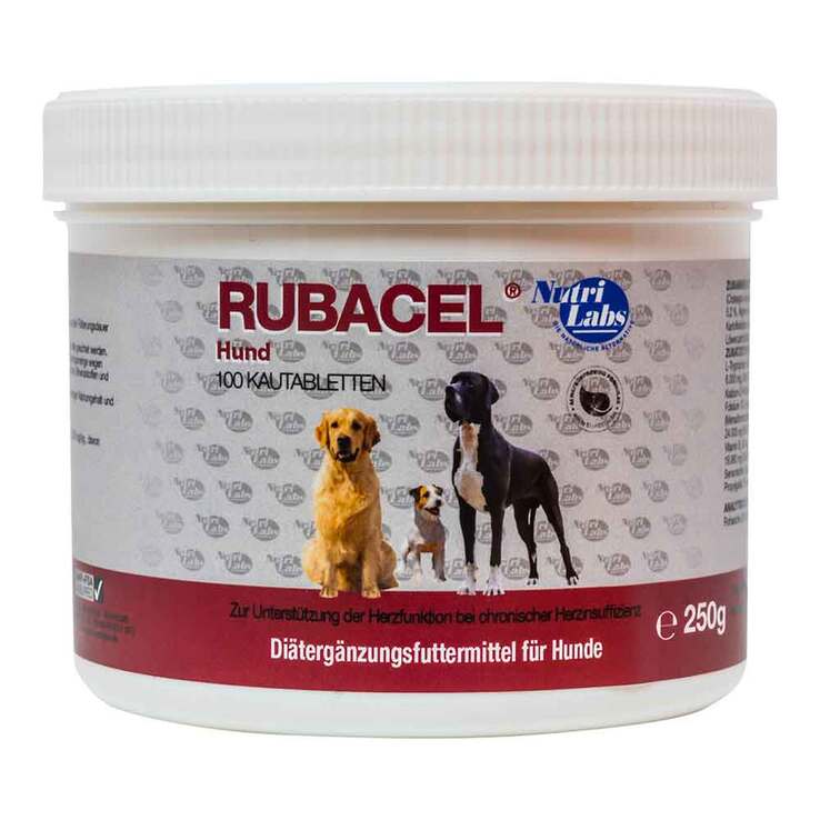Rubacel Kautabletten für Hunde, 100 St