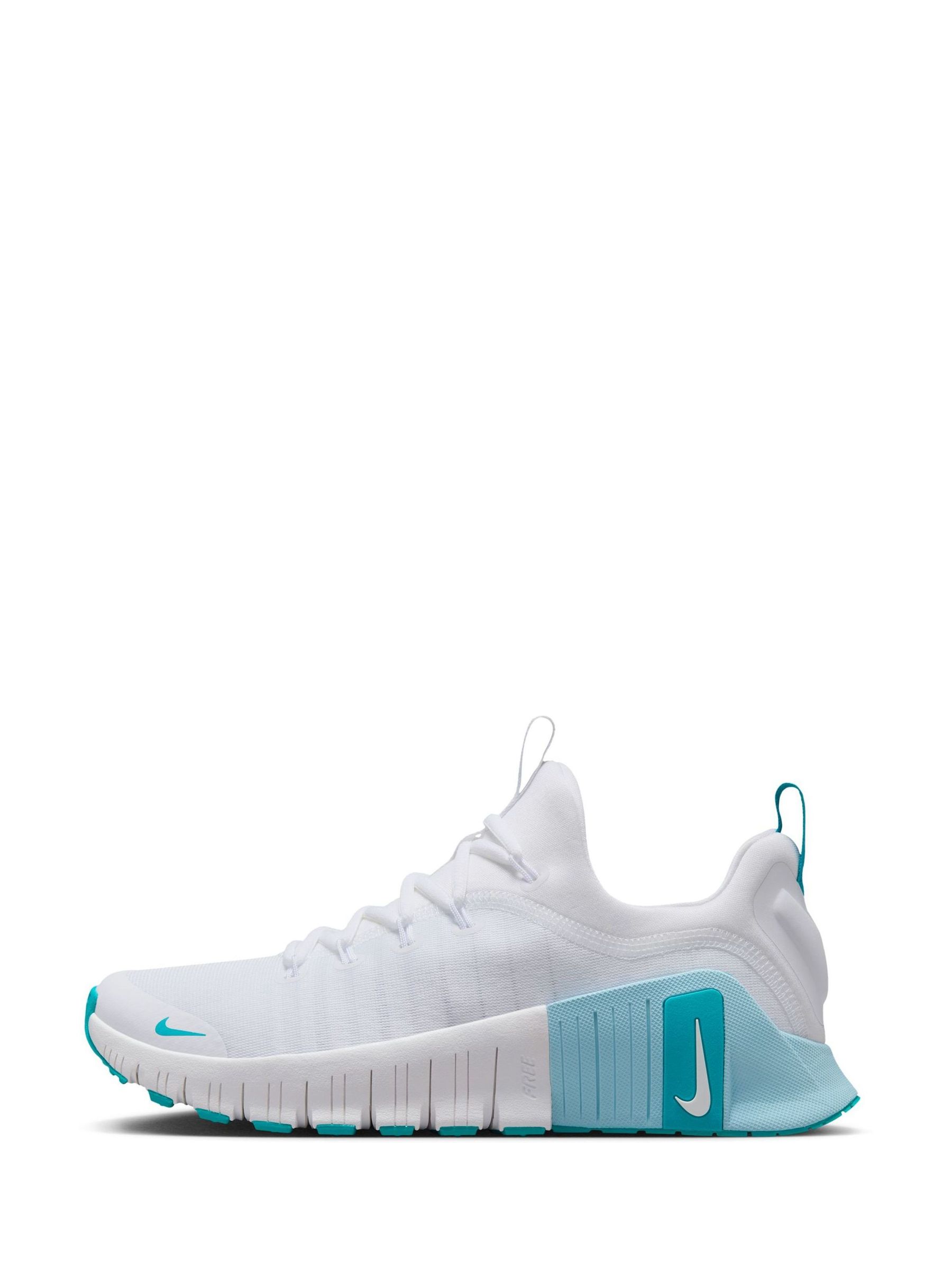 Wit blauwgroen - Nike Free Metcon 6 trainingsschoenen