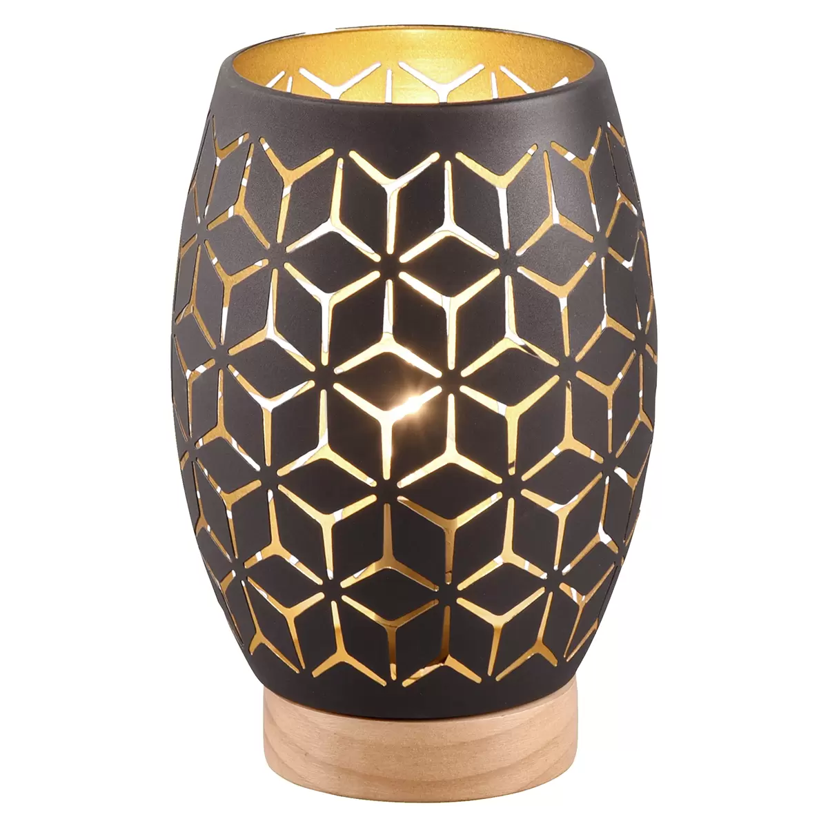 Tischleuchte BIDAR gold,schwarz
