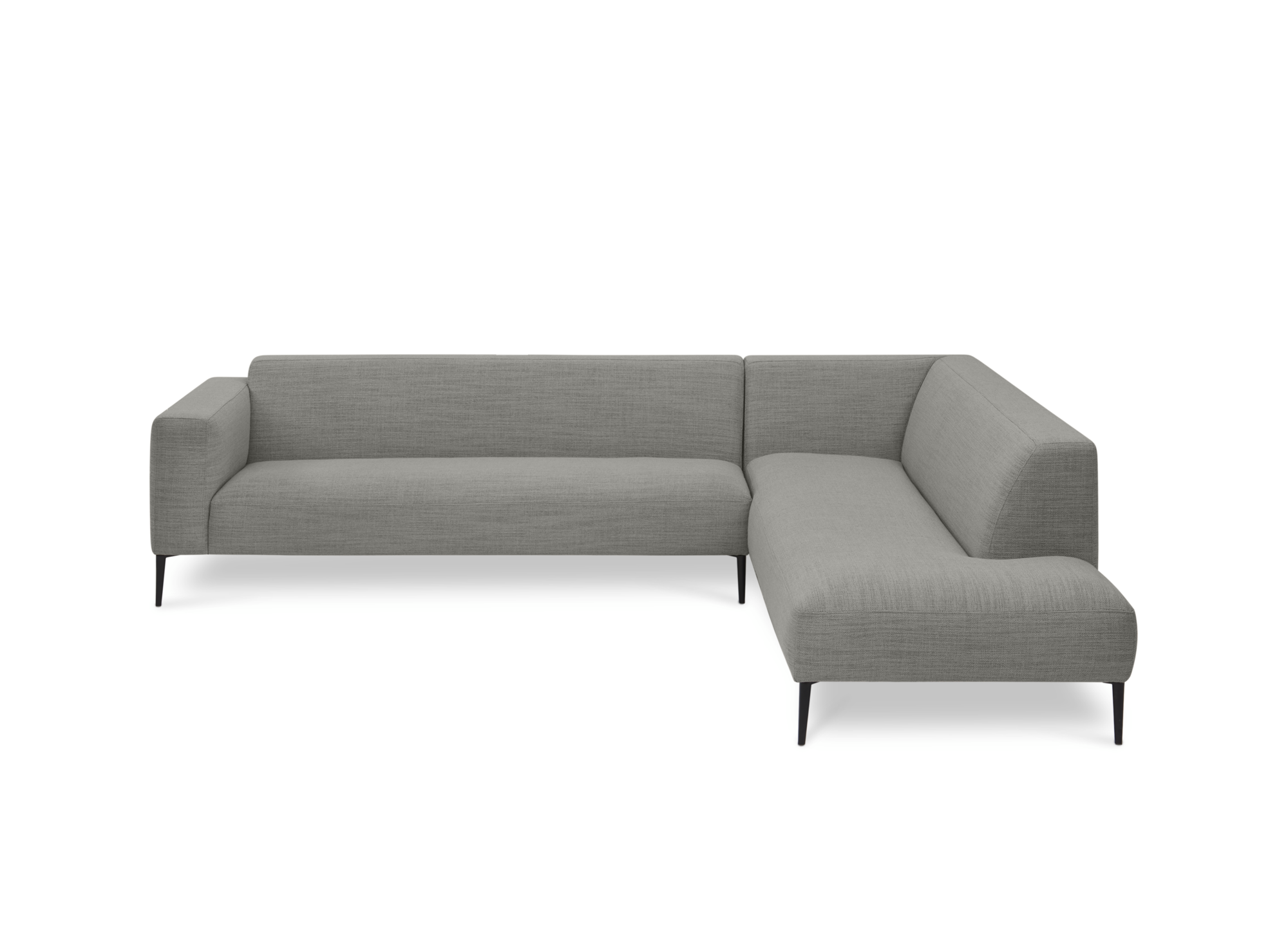 Hoekbank Fay rechts grijs