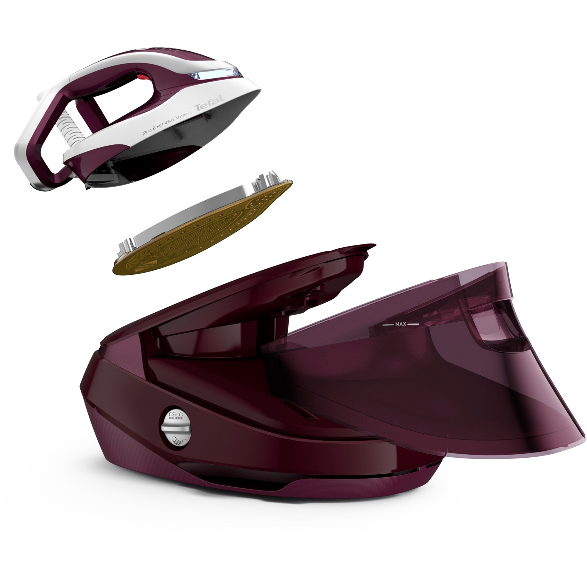 Tefal Dampfbügelstation Pro Express Vision GV9810