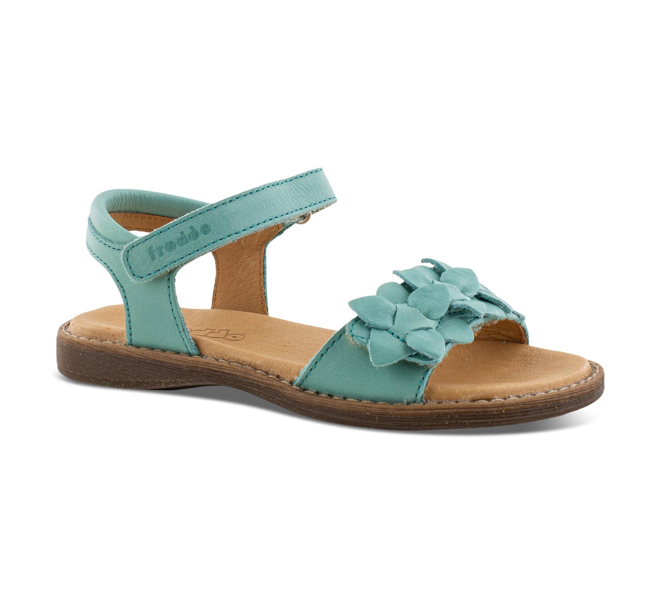 Froddo Lore Flowers - Offene Sandalen türkis