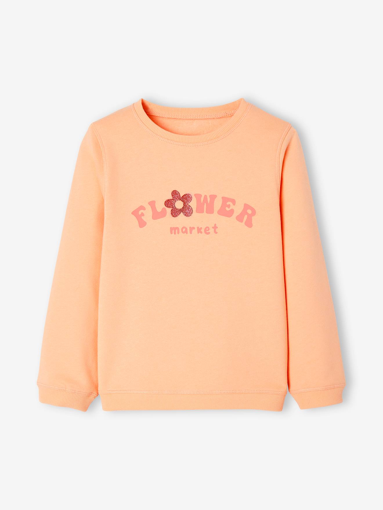 Moletom rosa chiclete para meninas