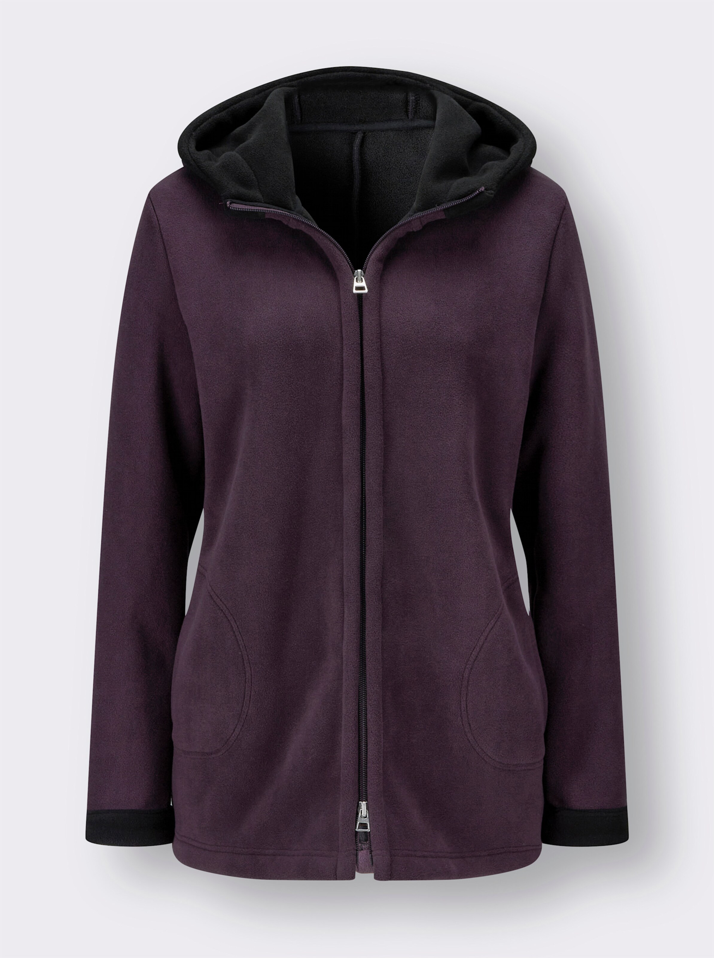 Jacke mit Teddyfutter