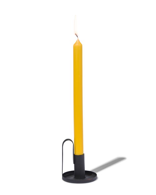 12 longues bougies dintérieur Ø2.2x29 jaune
