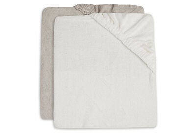 Jollein Stellemattetrekk 50x70 Cm 2-Pack, Ivory/Nougat