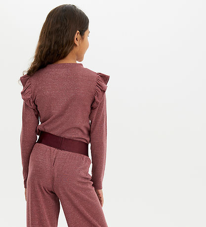 The New Bluse - Rib - TnFarah - Crushed Berry