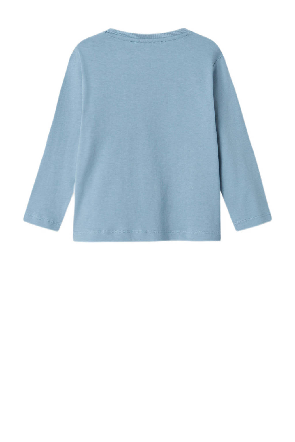 NAME IT longsleeve NMMVAGNO met printopdruk blauw