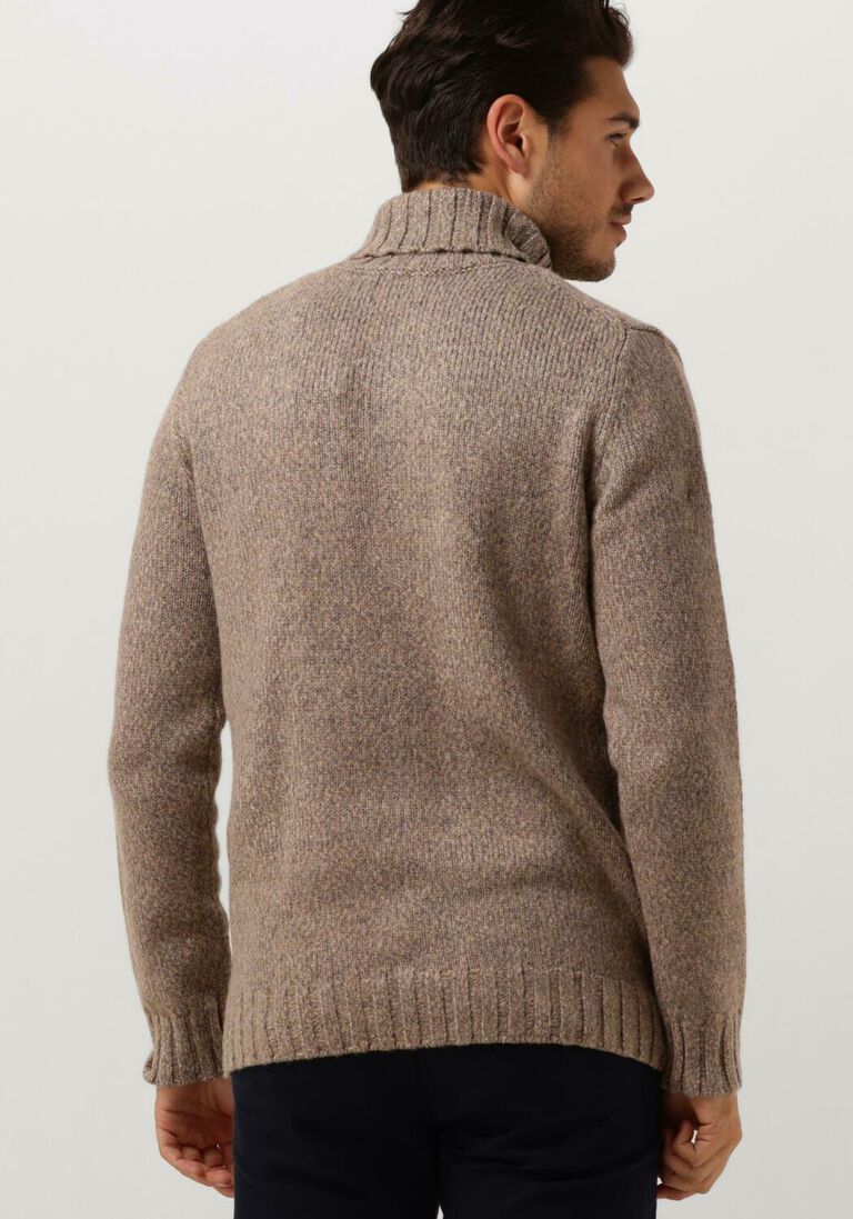 DSTREZZED bruine dstrezzed coltrui ove turtle neck
