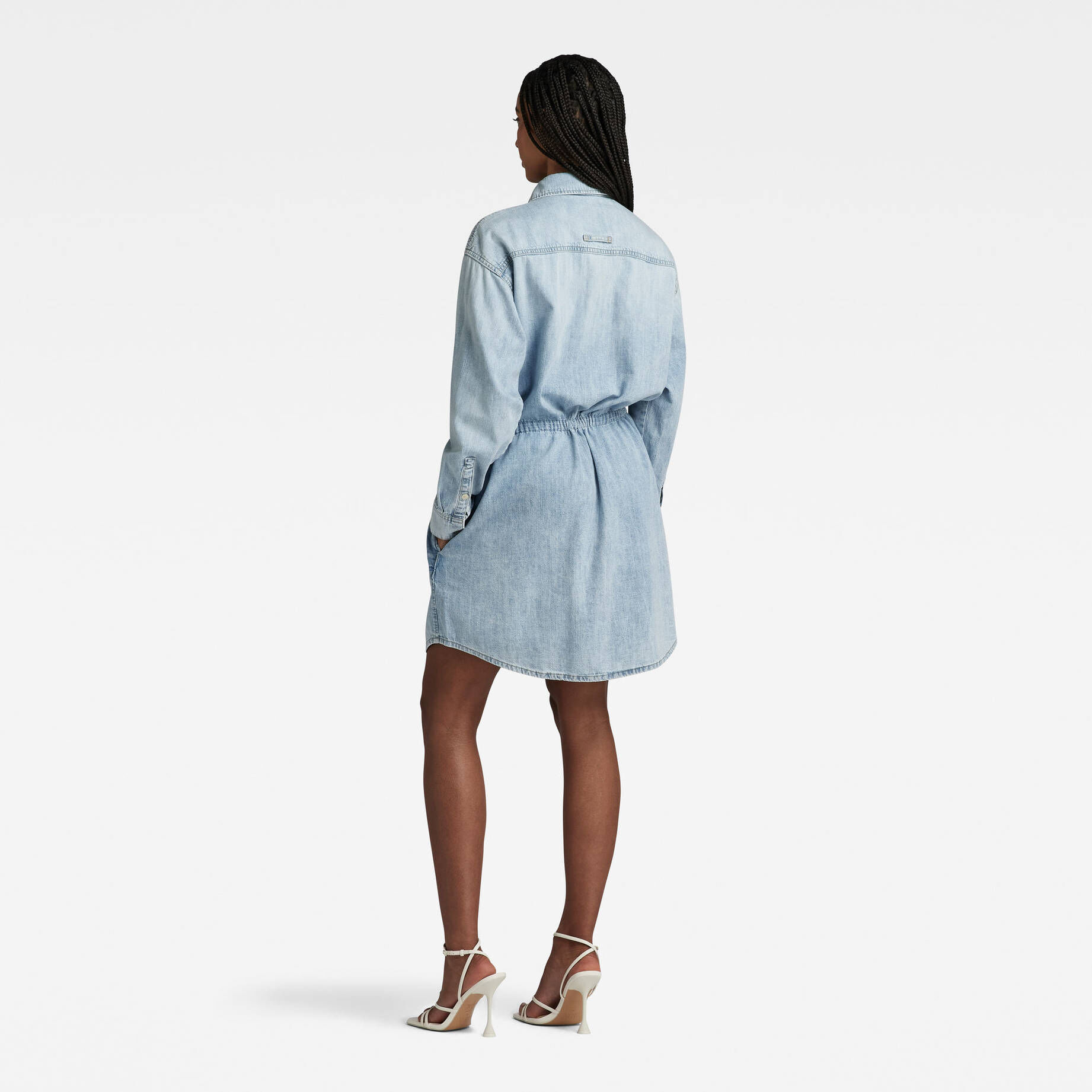 G-Star RAW| Damen Jeanskleid RELAXED DRAWCORD DENIM DRESS