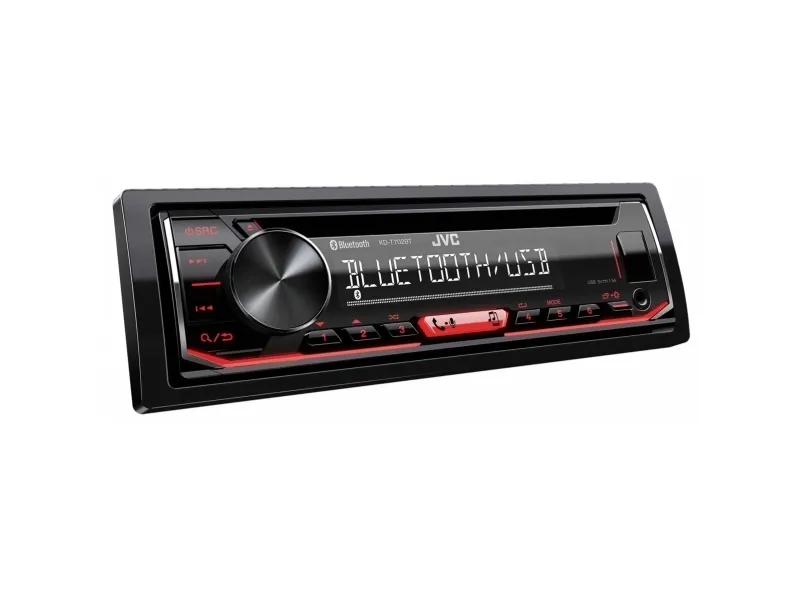 JVC KD-T702BT - Bil - CD-modtager - in-dash - Single-DIN - 50 watt x 4