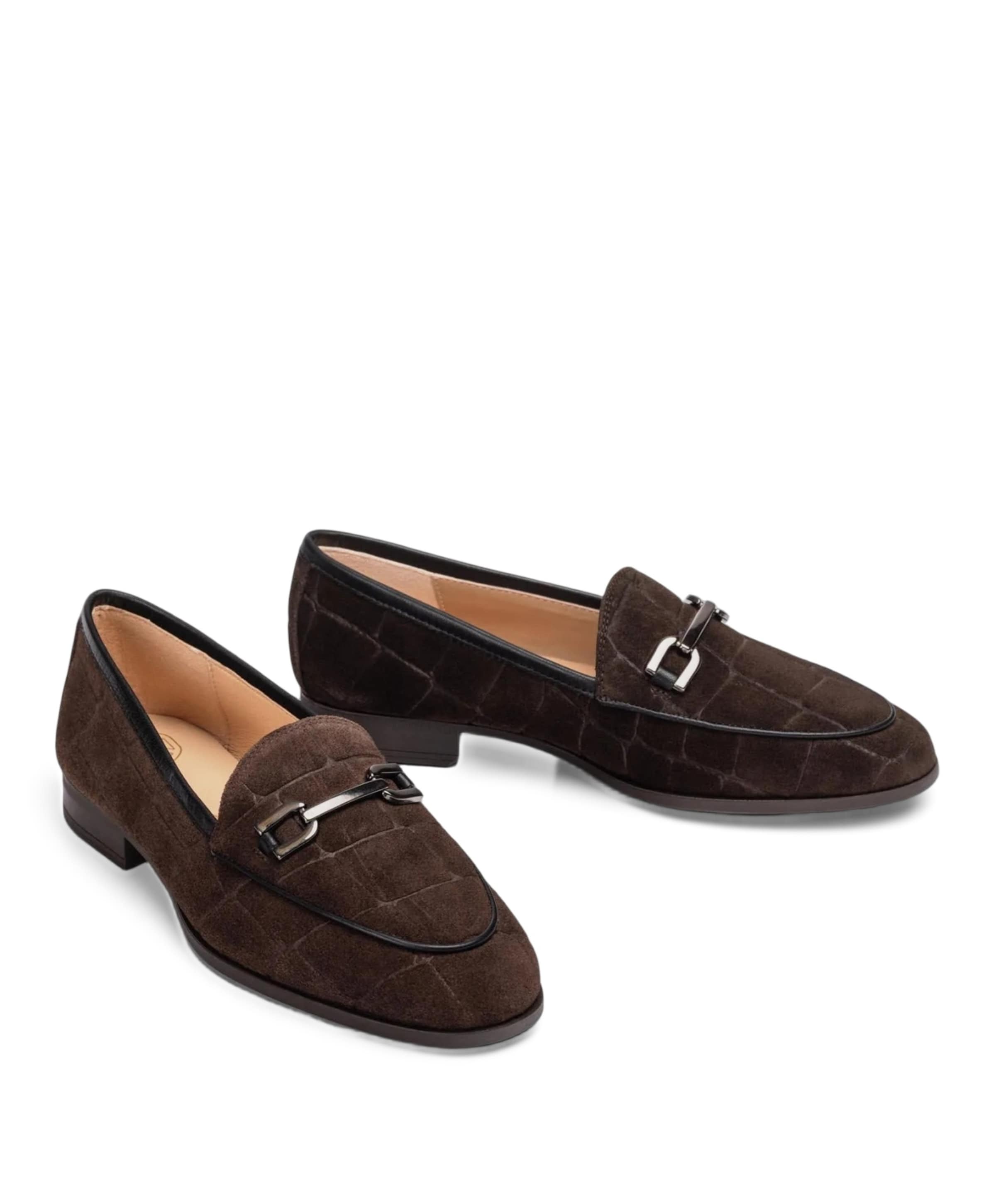 Unisa Dalcy  dames loafers bruin