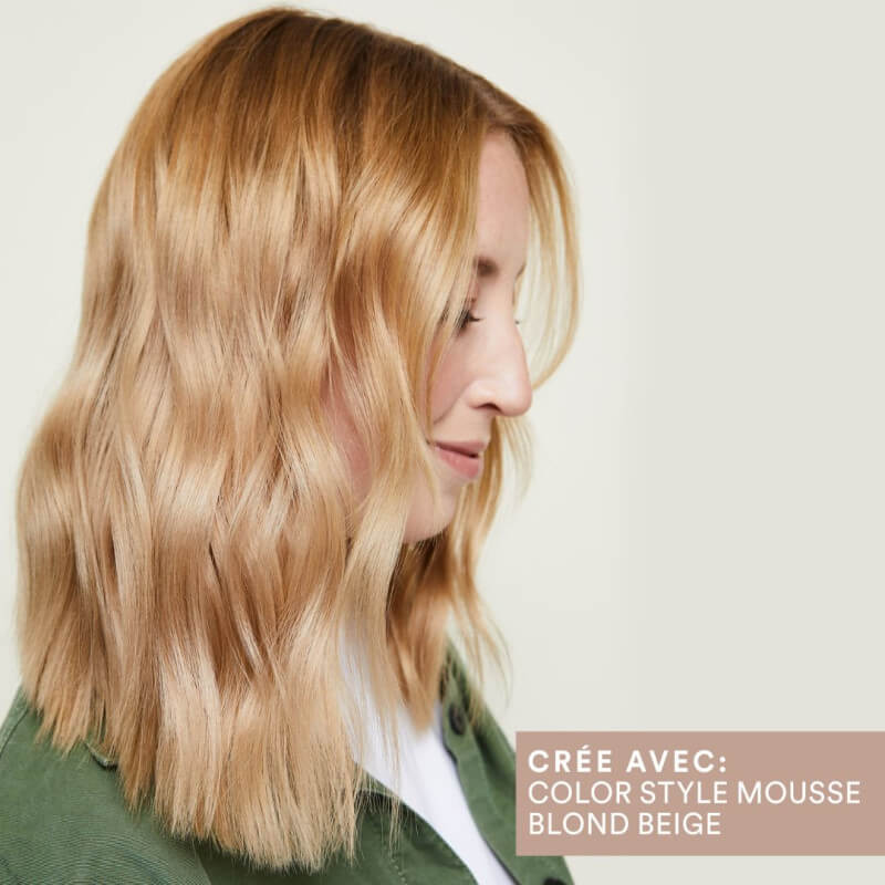 Mousse Colorante Blond Beige Color Style Mousse Indola Vegan 200ml