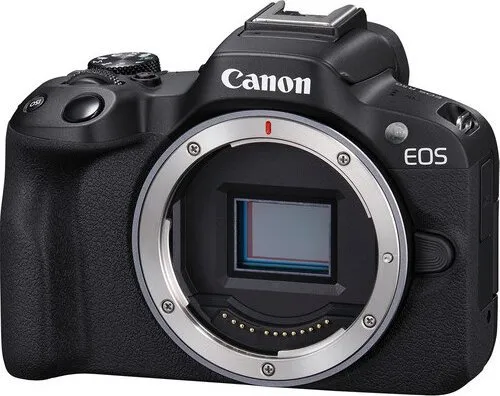 Canon EOS R50 - Digitalkamera - spejlløst - 24.2 MP - APS-C - 4K / 30 fps - kun kamerahus - Wi-Fi, Bluetooth - sort