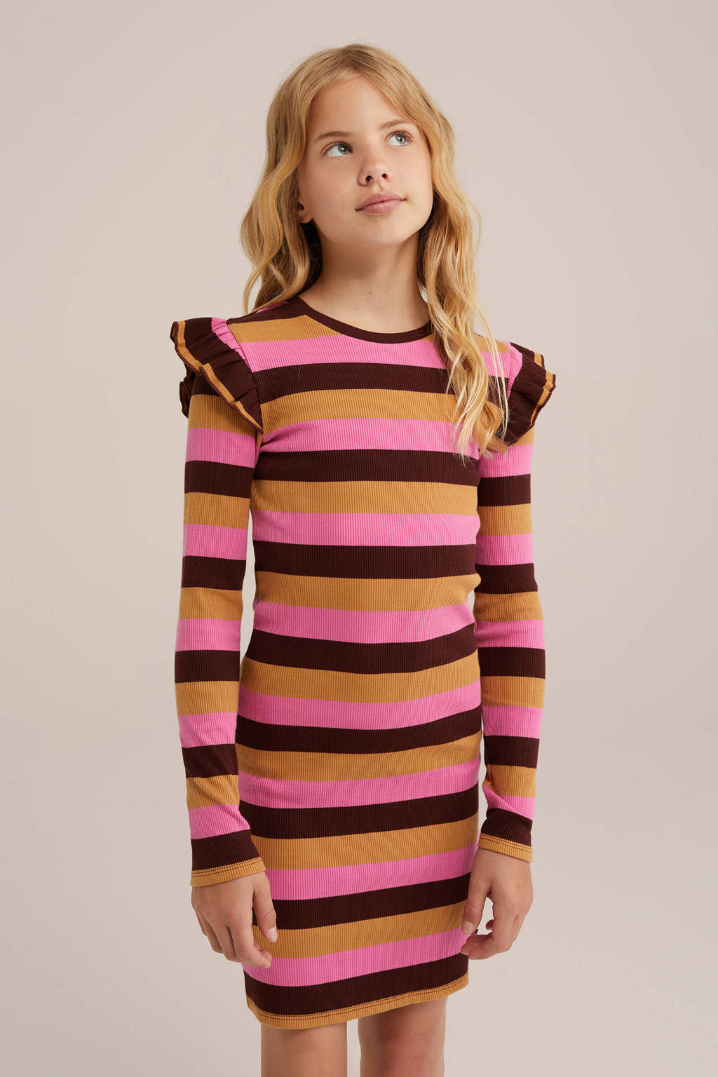 WE Fashion jurk multi