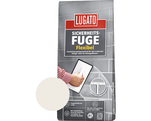Lugato Voegmortel Veiligheidsvoeg Flexibel pergamon 1 kg