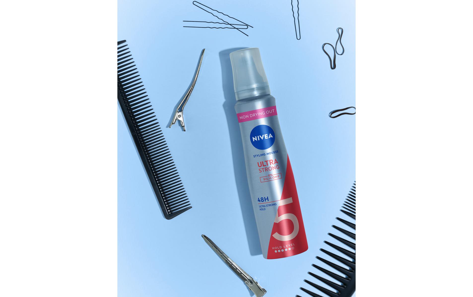 Haarschaum Ultra Strong Styling 150 mlHaarmousse sorgt für ultrastarken Halt