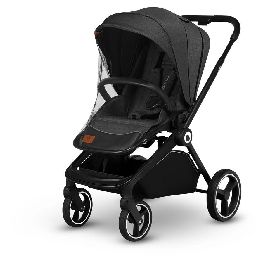 lionelo Kombikinderwagen Mika 3-in-1 Grey Graphite