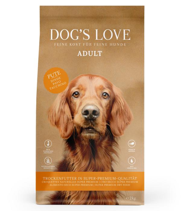 DOG'S LOVE Trockenfutter für Hunde Adult